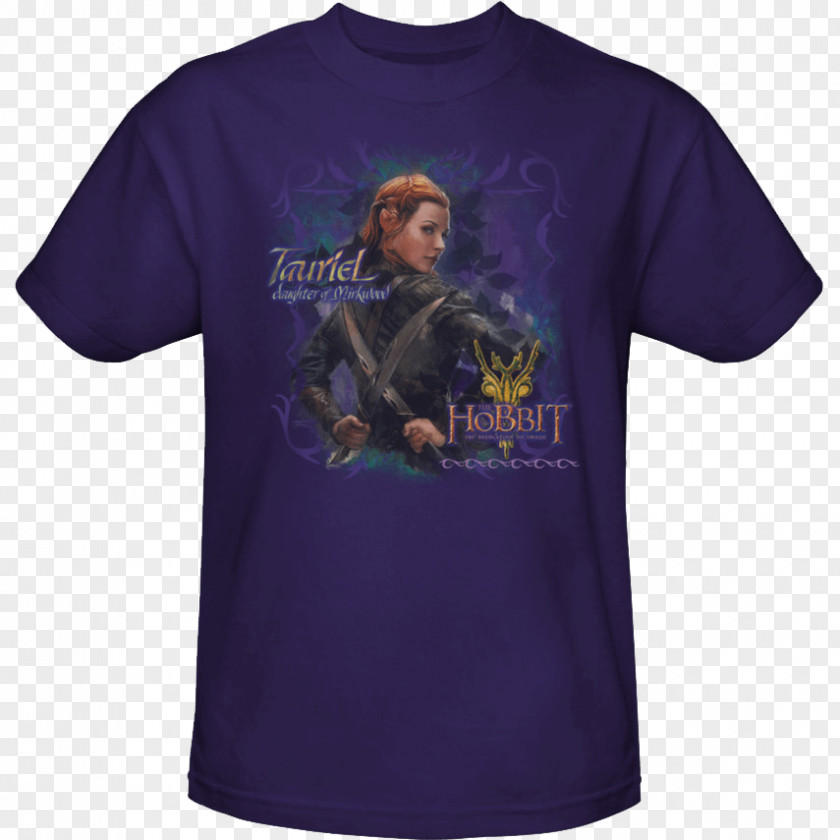 T-shirt Tauriel Smaug The Hobbit Elven Guard PNG