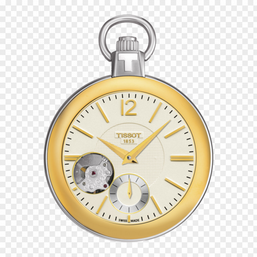 Watch Tissot Pocket Mechanical Skeleton PNG