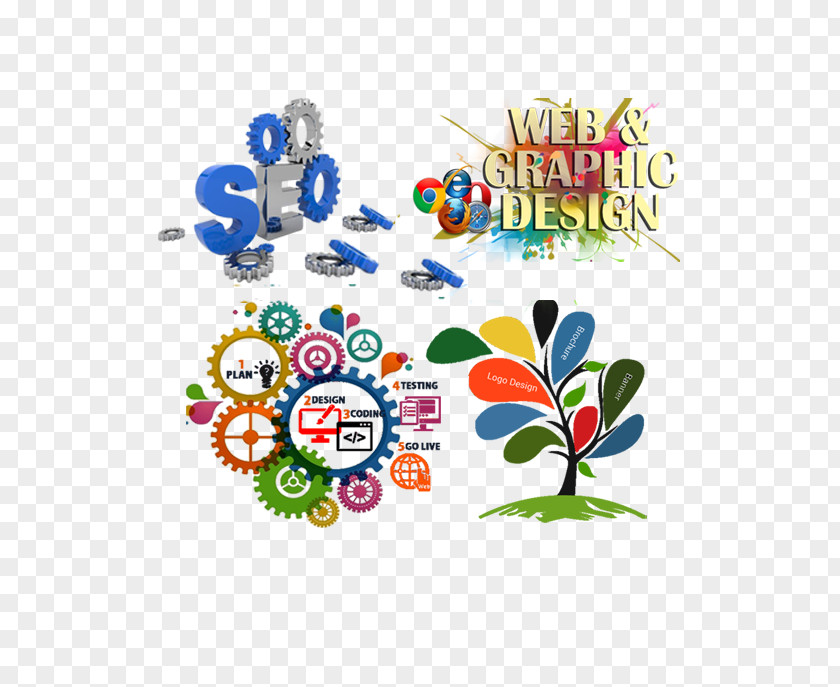 Web Design AXPulse Development Website Floral PNG