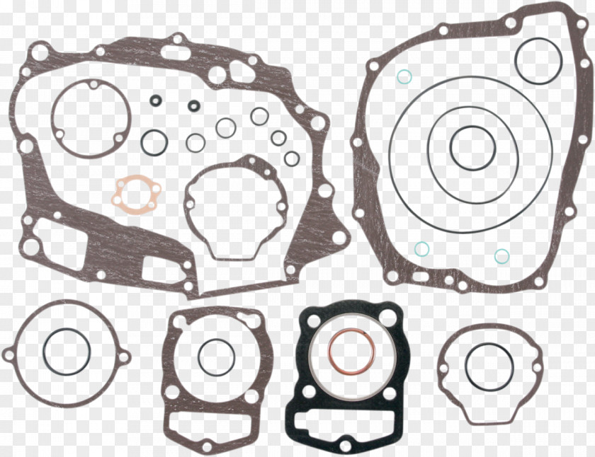 Honda XL185 Engine Motorcycle Gasket PNG