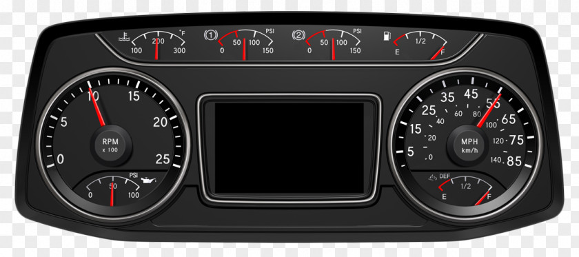 Instrument Panel Gauge Truck Car Navistar International Motor Vehicle Speedometers PNG