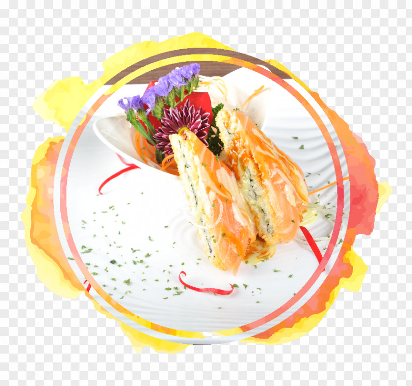 Japanese Cuisine Dish Garnish Recipe Seafood PNG
