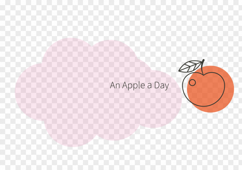 One Day An Apple Brand Pattern PNG