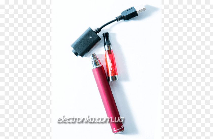 Red Twist Electronic Cigarette Ampere Hour Battery Ego Modell PNG