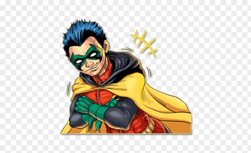 Batman Robin Catwoman Sticker Telegram PNG