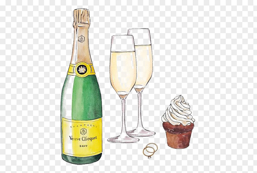Champagne Glass White Wine PNG