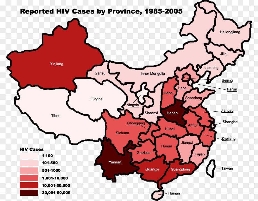 China Epidemiology Of HIV/AIDS Infection PNG