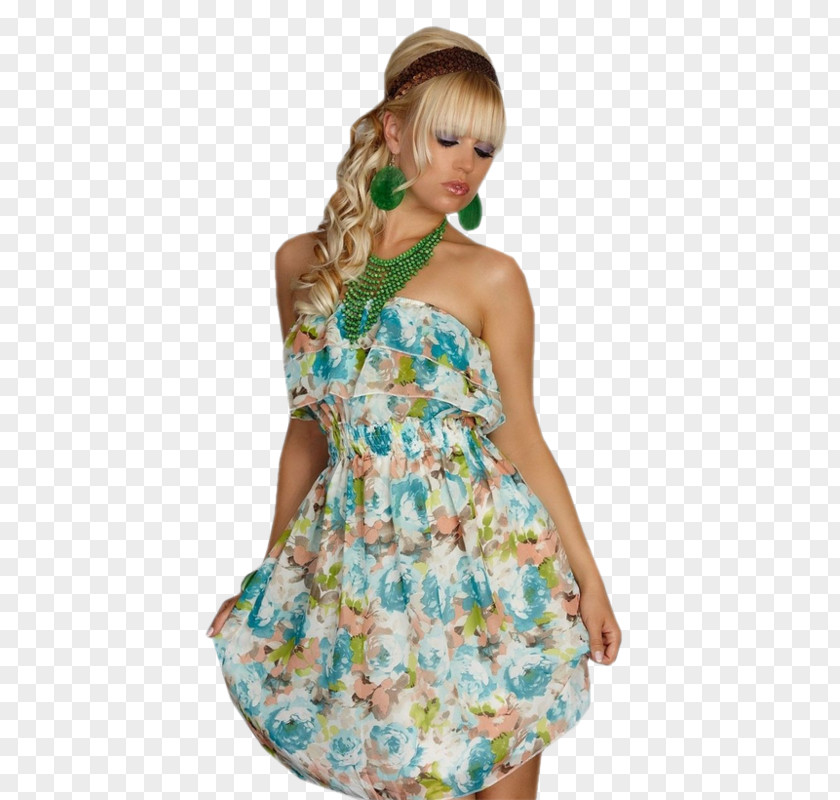 Clinic Women Shoulder Cocktail Dress PNG