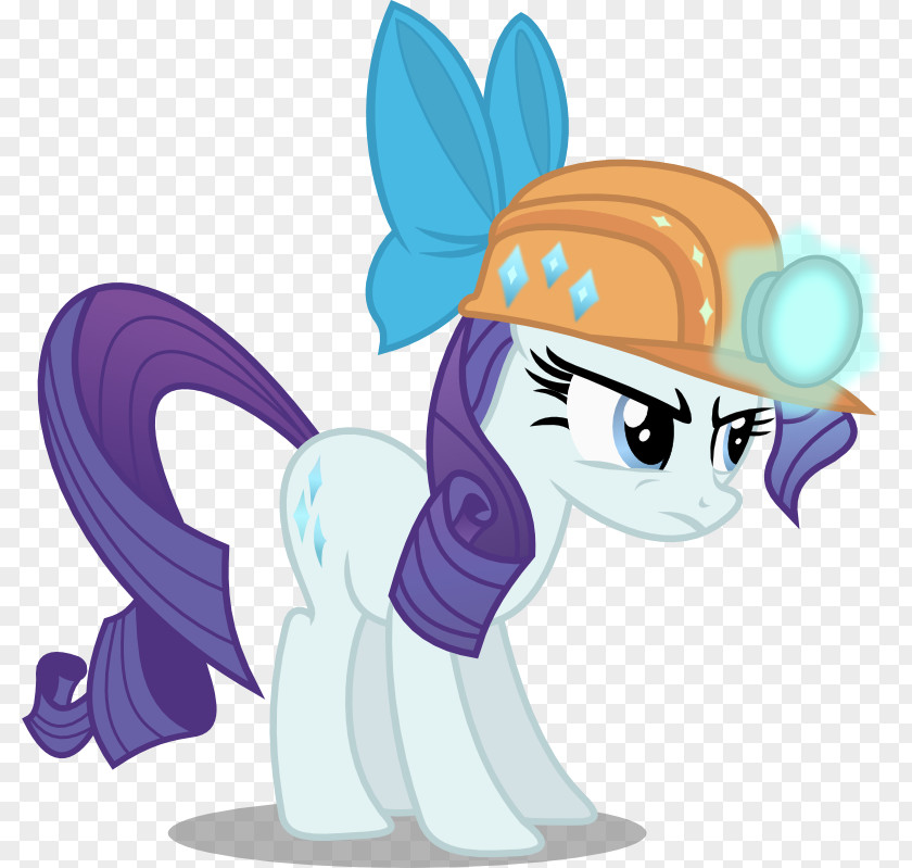 Ruby Mining Rarity Pony Image Vector Graphics PNG