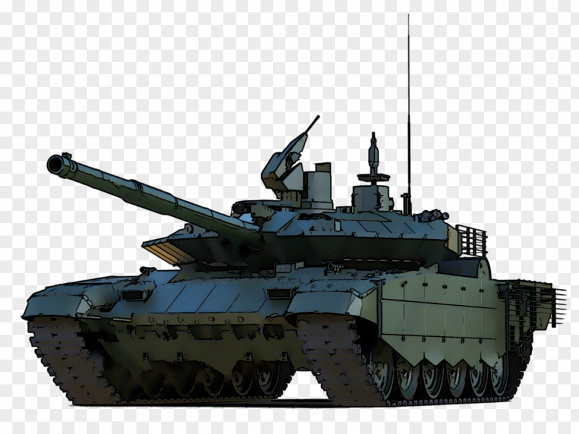 Russia Main Battle Tank T-90 PNG
