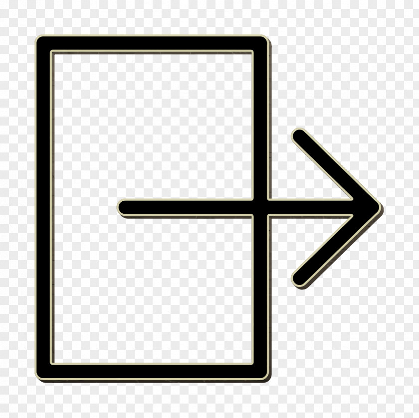 Symbol Out Icon Door Enter Exit PNG