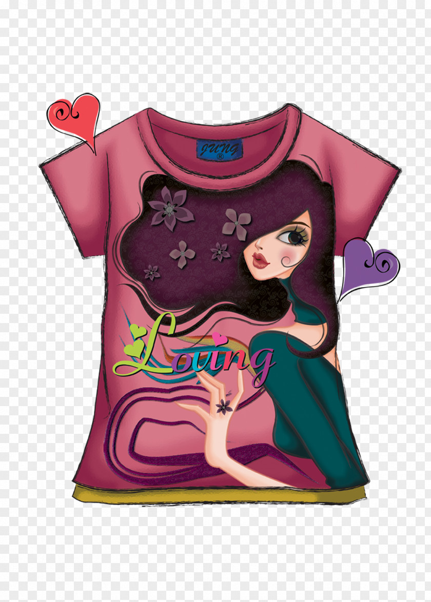 T-Shirt T-shirt Fashion Designer Illustration PNG