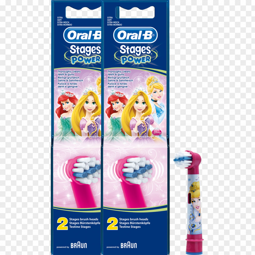 Toothbrush Oral-B Stages Power Kids Rechargeable Electric Pro-Health Stage 3 PNG
