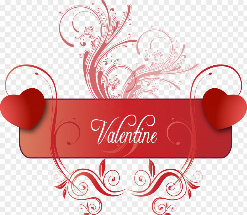 Valentine's Day Vector Wedding Invitation Valentines Heart PNG