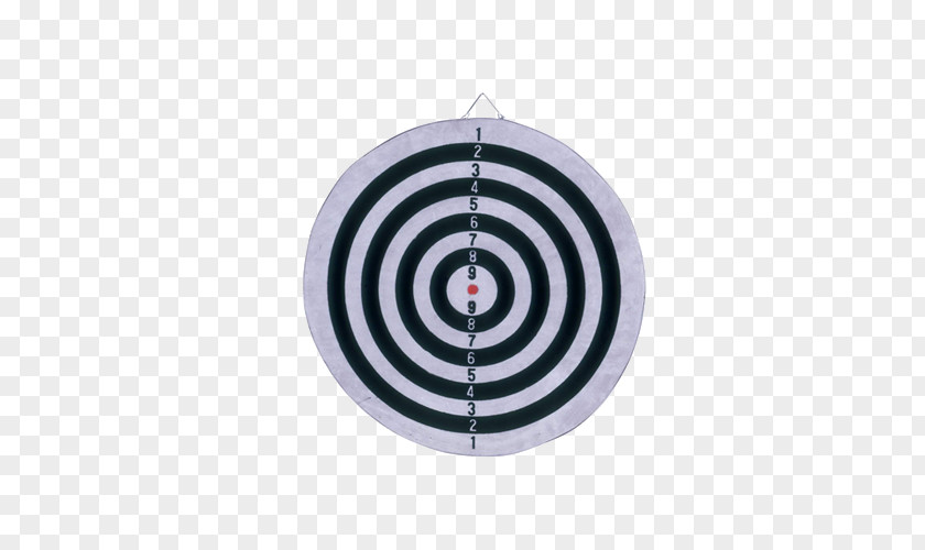Black And White Dart Target Picture Darts Circle PNG