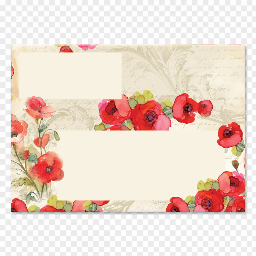 Design Floral Mallows Rose Family Picture Frames PNG