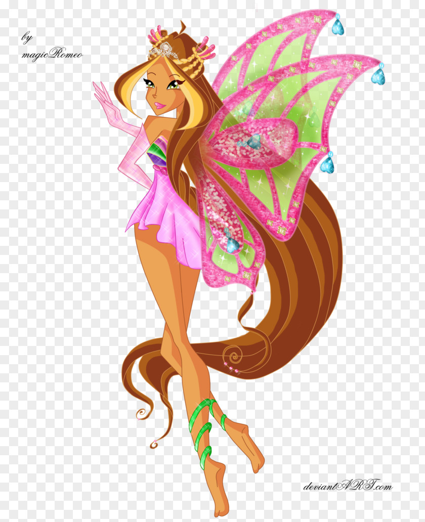 Enchantix Fairy Illustration DeviantArt Costume Design PNG
