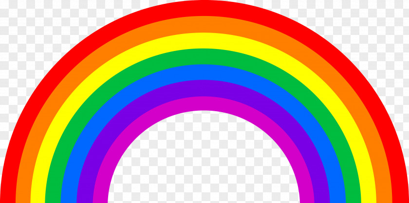 Rainbow Image Light Color Visible Spectrum Orange PNG