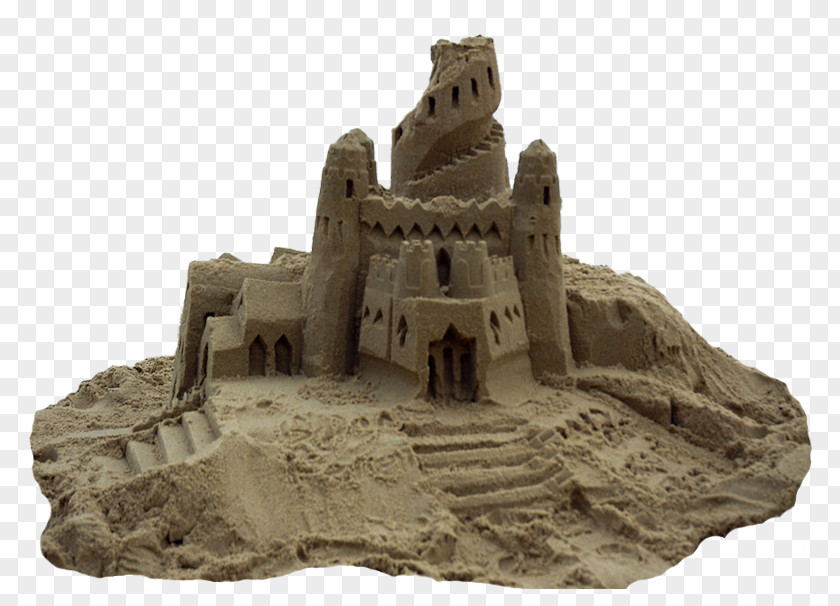 Sand Art And Play Castle Sculpture Beach PNG