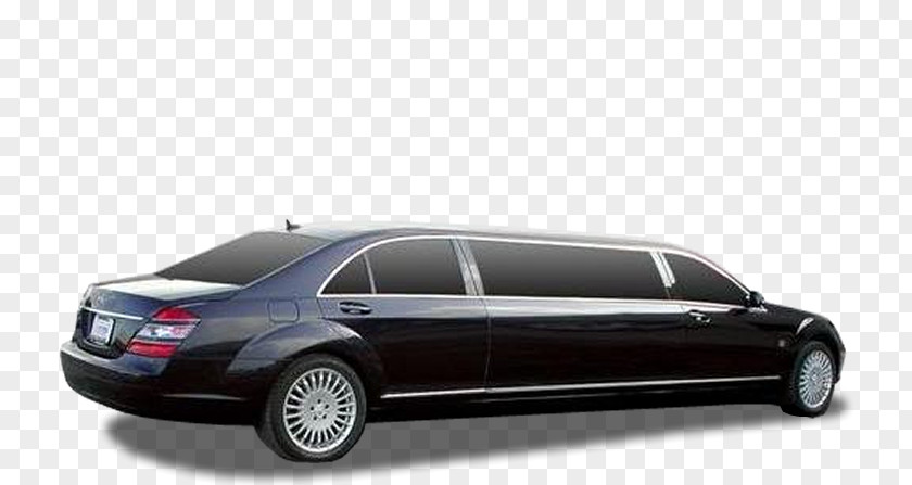 Stretch Limo Mid-size Car Limousine Sedan Compact PNG