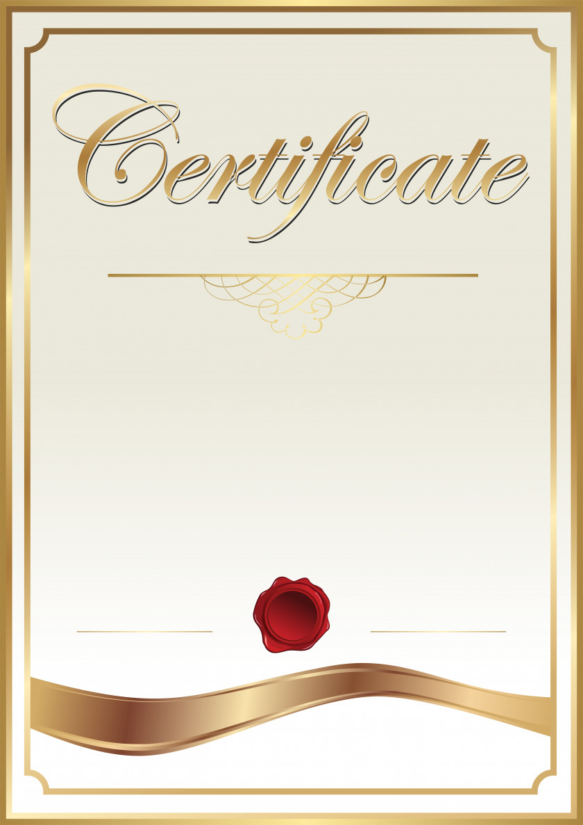 Certificate Template Clip Art Image Academic PNG