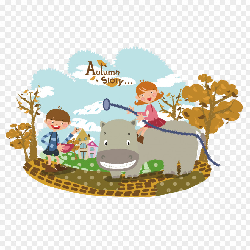 Elephant Bathing Easel PNG