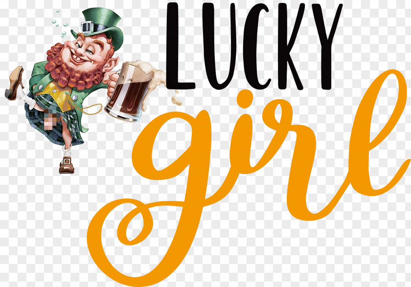 Lucky Girl Patricks Day Saint Patrick PNG