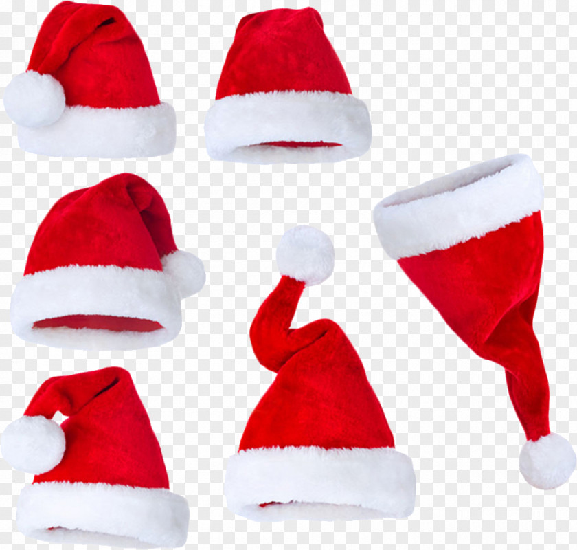 Santa Claus Christmas Hat Suit Cap PNG
