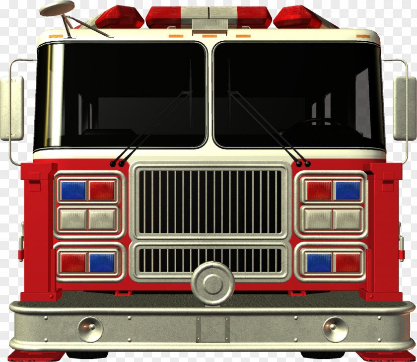 Car Fire Engine Painting Image PNG