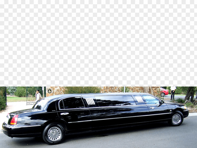 Car Limousine Lincoln Town Bus Motor Company PNG