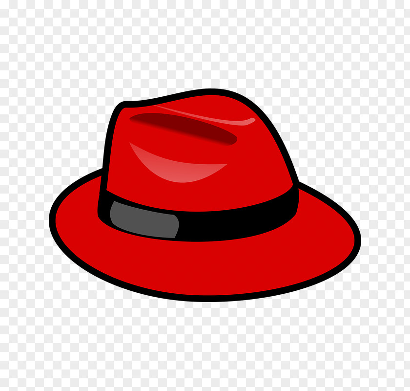 Hat Red Software Society IBM Fedora PNG