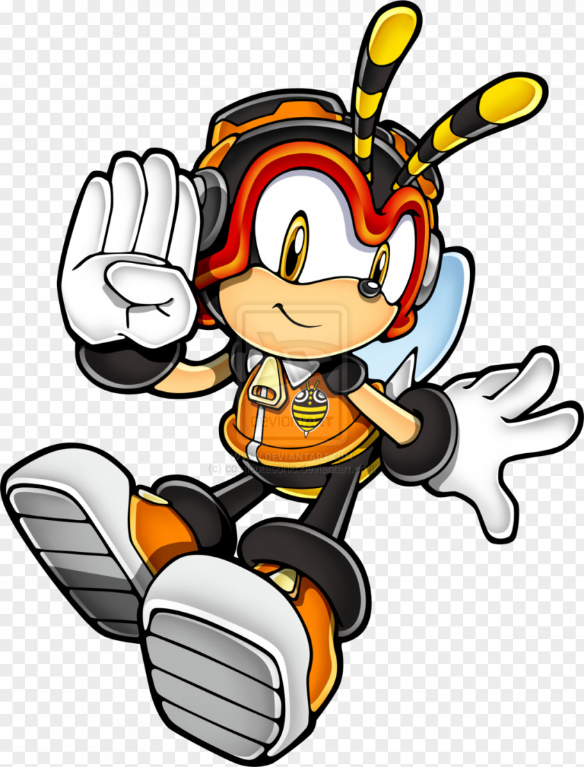 High Pitch Knuckles' Chaotix Charmy Bee Sonic Heroes Espio The Chameleon Knuckles Echidna PNG