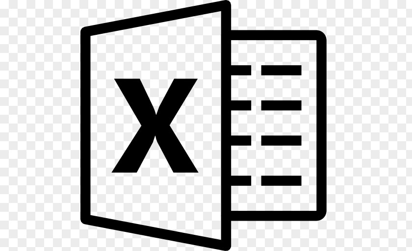 Minimal Microsoft Excel Xls PNG