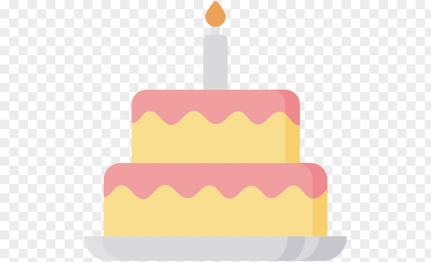Party Birthday Cake Font PNG