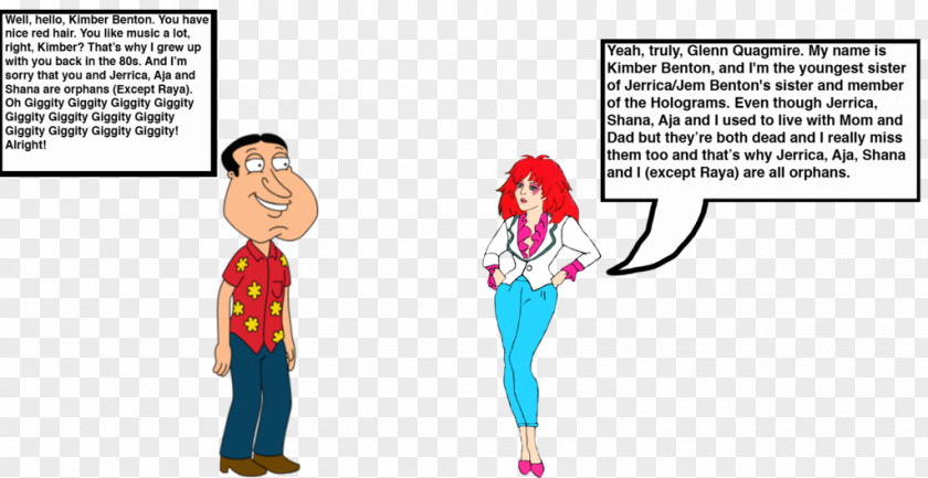 T-shirt Glenn Quagmire Lois Griffin Brian Peter Character PNG