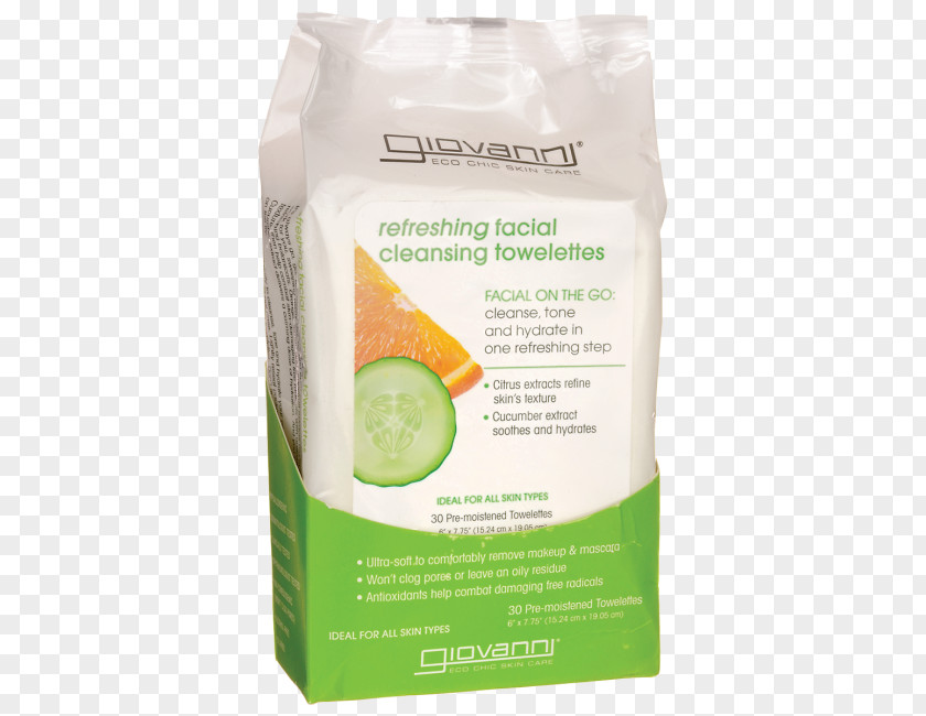 30 Towelettes Citric Acid CleanserTea Tree Mouthwash Target Giovanni Hair Care Products Refreshing Citrus & Cucumber Cleansing PNG