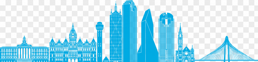 Dallas Drawing Skyline PNG