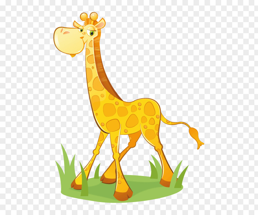 Funny Giraffe Drawing Sticker Lion PNG