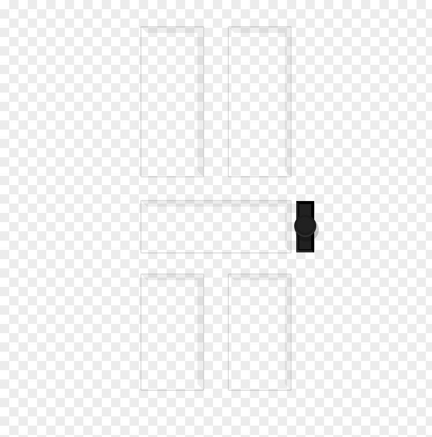 White Door Line Angle PNG