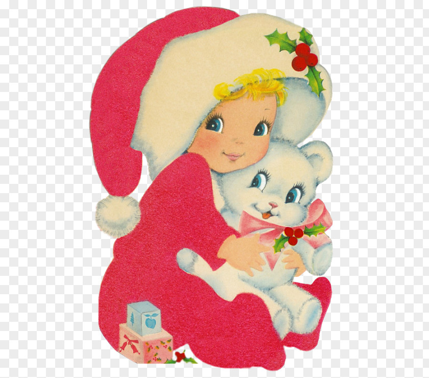 Doll Toddler Christmas Ornament Santa Claus Infant PNG