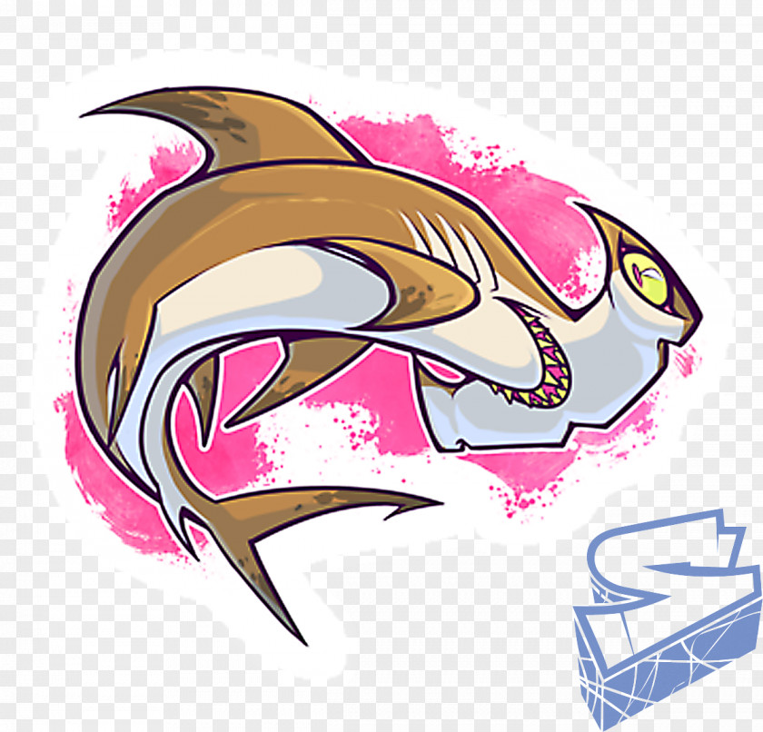 Q Version Of The Shark Hammerhead Great Drawing PNG