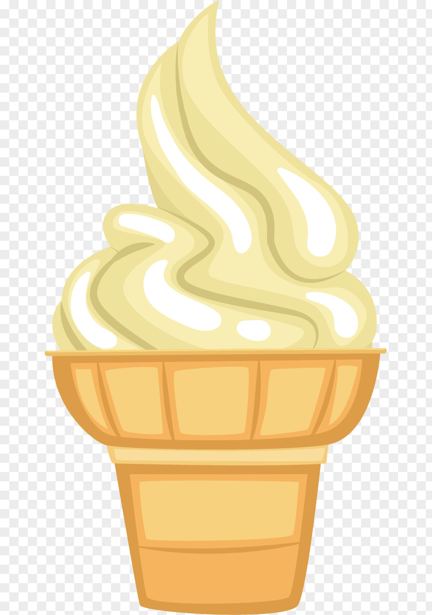Vector Painted Ice Cream Cones Cone Illustration PNG