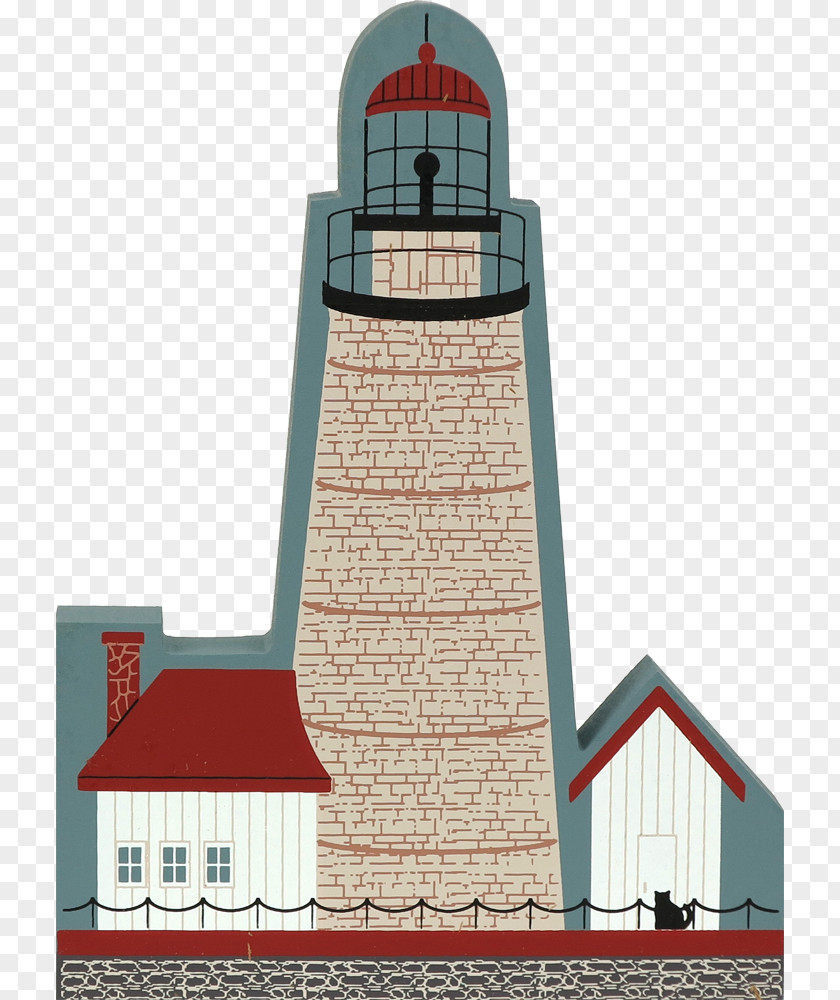 Cat Lighthouse Lake Huron Spectacle Reef Light Postage Stamps PNG