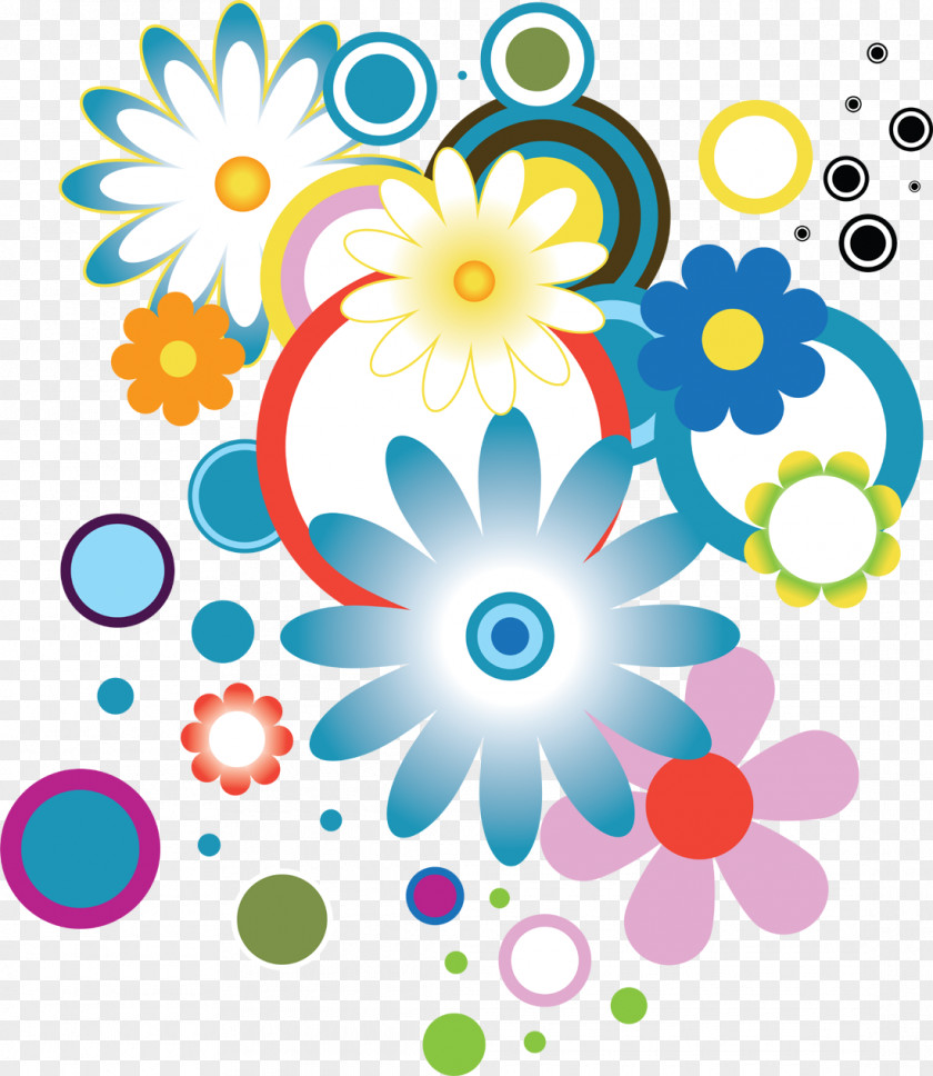 Flower Floral Design Wallpaper PNG