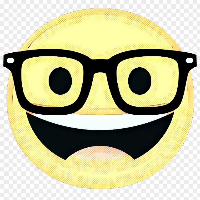 Happy Vision Care Face Emoji PNG