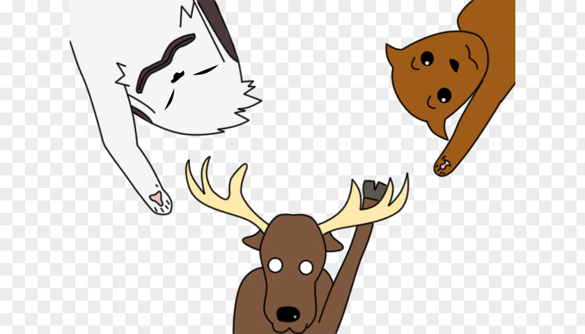 Shikamaru Vector Dog Reindeer Antler Illustration PNG