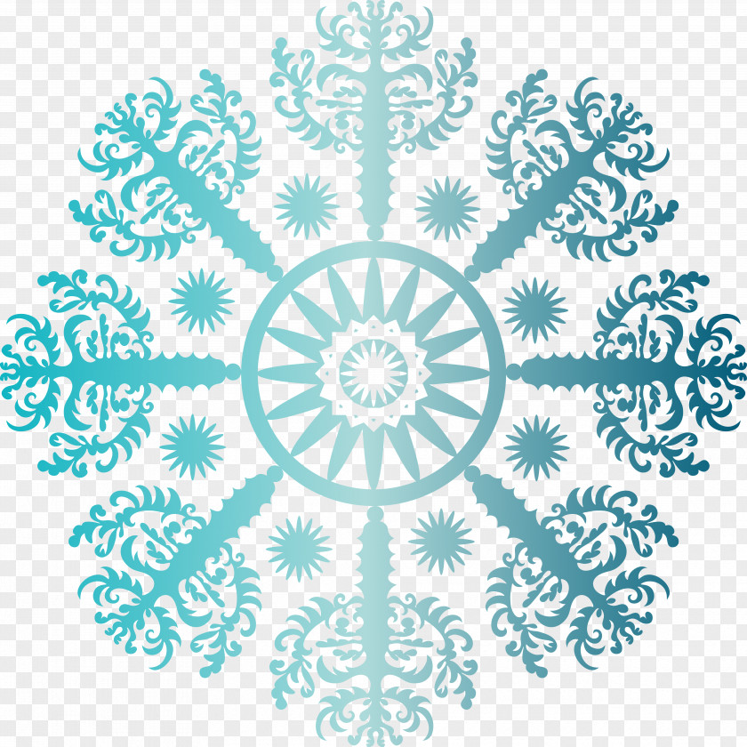 Snowflakes Blue Aqua Visual Arts Turquoise Teal PNG