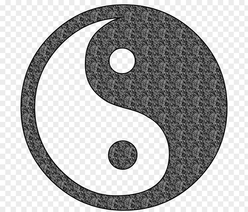 Yarn Yin And Yang Symbol Tao PNG