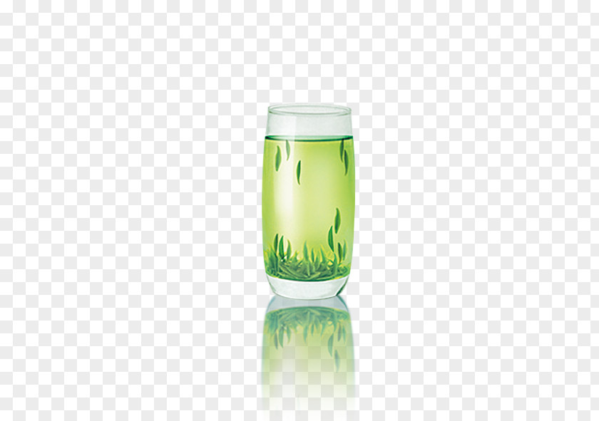 Green Tea Glass PNG