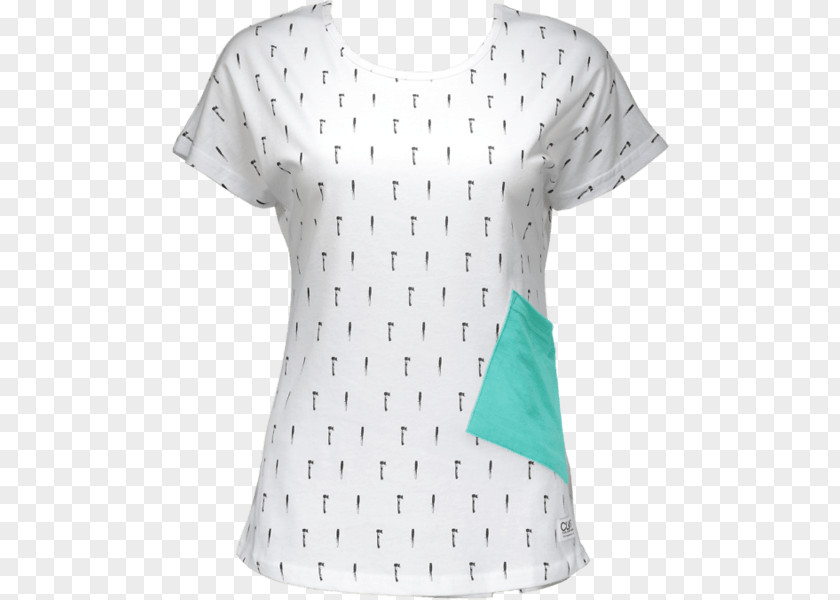 T-shirt Sleeve Polka Dot Blouse Dress PNG